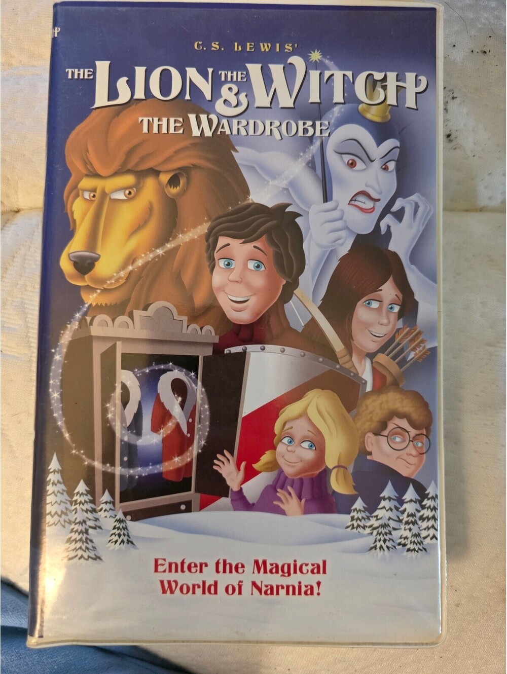 The Lion, The Witch and The Wardrobe VHS Tape - Animated Classic